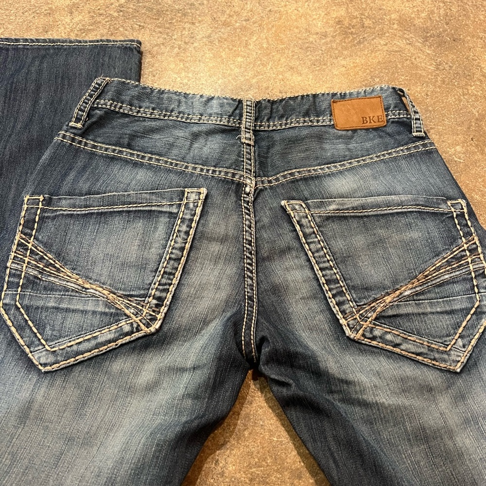 MENS BKE CARTER JEANS SIZE 27R